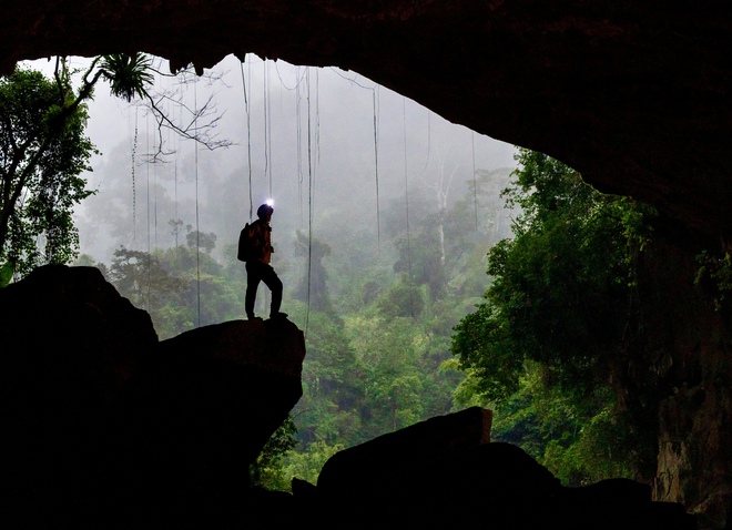 Bí ẩn hang động lưu dấu tích tộc người Arem và rừng cổ quý hiếm- Ảnh 15.