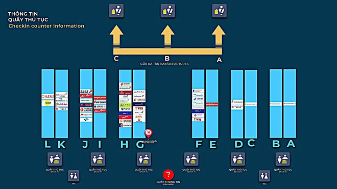 Nhà ga T2 Nội Bài thay đổi quầy thủ tục: Hành khách cần nhớ đúng cửa, tránh lỡ chuyến- Ảnh 6.