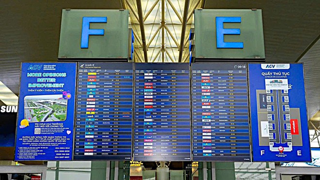 Nhà ga T2 Nội Bài thay đổi quầy thủ tục: Hành khách cần nhớ đúng cửa, tránh lỡ chuyến- Ảnh 3.