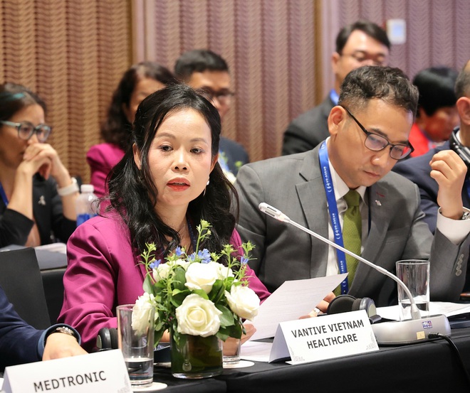 Bộ Y tế đối thoại với đoàn doanh nghiệp Hội đồng Kinh doanh Hoa Kỳ - ASEAN thúc đẩy hợp tác, đầu tư về y tế- Ảnh 9.