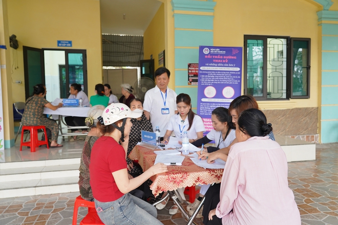 Khám sàng lọc miễn phí, phát hiện hàng chục ca đái tháo đường, bướu giáp tại cộng đồng- Ảnh 2.