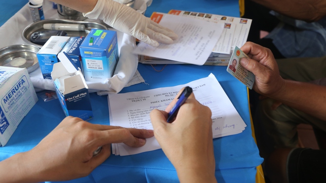 Ngày Sức khỏe toàn dân 7/4: Hơn 300 người dân Hà Tĩnh được khám, tư vấn sức khỏe miễn phí- Ảnh 2.