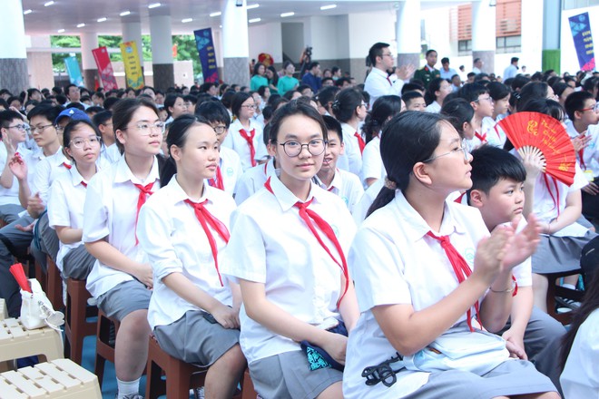 Hà Nội khánh thành trường THCS định hướng chất lượng cao- Ảnh 3. Hà Nội khánh thành trường THCS định hướng chất lượng cao- Ảnh 3.
