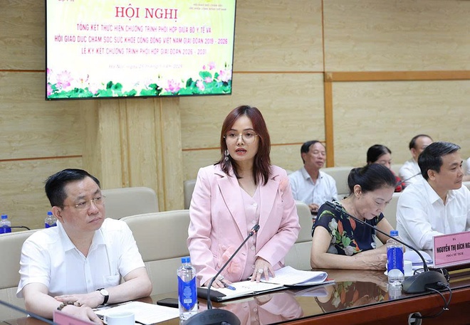 Bộ Y tế và Hội Giáo dục chăm sóc sức khỏe cộng đồng Việt Nam tăng cường phối hợp vì sức khỏe nhân dân- Ảnh 5. Bộ Y tế và Hội Giáo dục chăm sóc sức khỏe cộng đồng Việt Nam tăng cường phối hợp vì sức khỏe nhân dân- Ảnh 5.