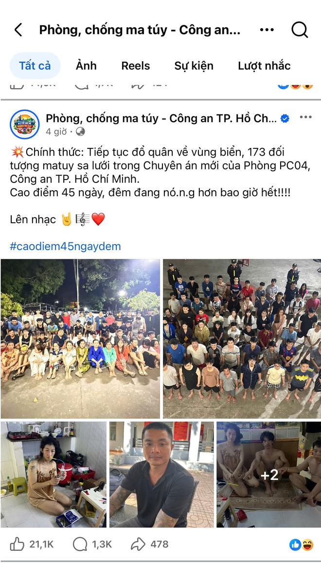 Fanpage chống ma túy của Công an TPHCM gây chú ý với 151 triệu lượt xem- Ảnh 3. Fanpage chống ma túy của Công an TPHCM gây chú ý với 151 triệu lượt xem- Ảnh 3.