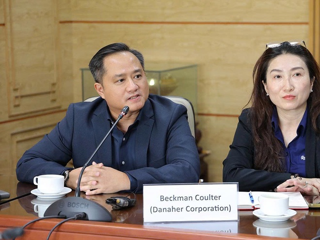 Bộ Y tế và đoàn doanh nghiệp Hoa Kỳ trao đổi, thúc đẩy quan hệ hợp tác, đầu tư về y tế - Ảnh 5.