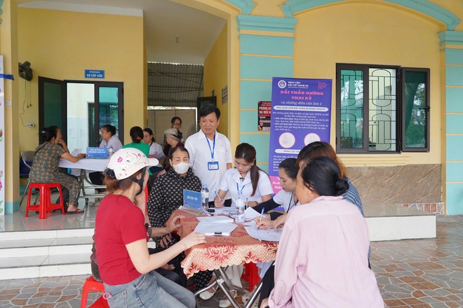 Đưa y tế đến gần dân, phát hiện sớm hàng nghìn trường hợp có
nguy cơ sức khoẻ - Ảnh 1.