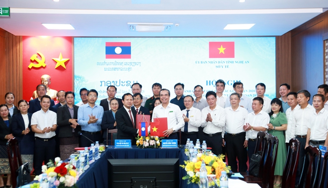 Thắt chặt hợp tác y tế giữa Nghệ An và Xiêng Khoảng giai đoạn 2026 - 2030 - Ảnh 4. Thắt chặt hợp tác y tế giữa Nghệ An và Xiêng Khoảng giai đoạn 2026 - 2030 - Ảnh 4.