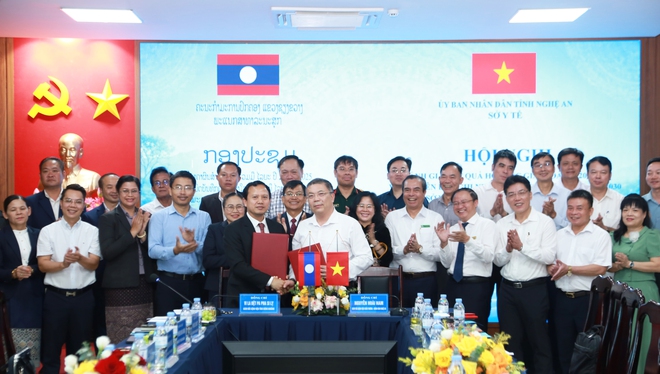 Thắt chặt hợp tác y tế giữa Nghệ An và Xiêng Khoảng giai đoạn 2026 - 2030 - Ảnh 6. Thắt chặt hợp tác y tế giữa Nghệ An và Xiêng Khoảng giai đoạn 2026 - 2030 - Ảnh 6.