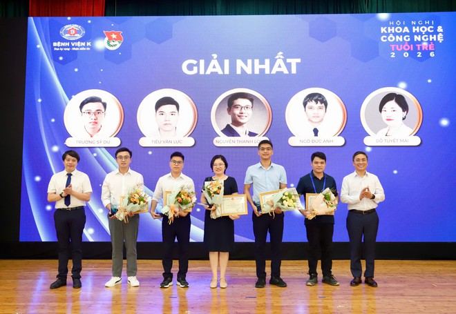 Thầy thuốc trẻ Bệnh viện K thúc đẩy nghiên cứu khoa học và ứng dụng AI trong ung thư năm 2026 - Ảnh 9.