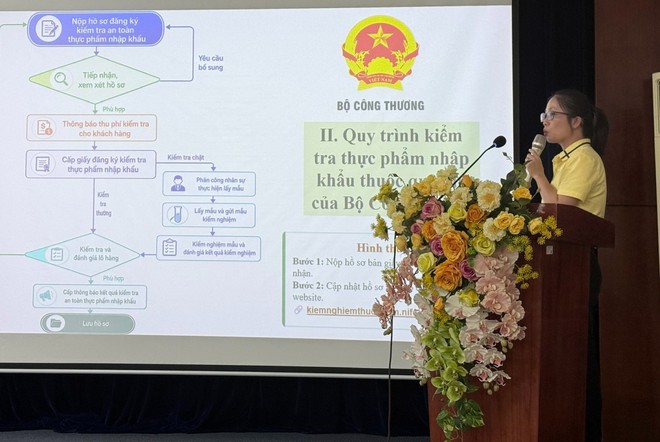 Cập nhật quy định mới, chia sẻ giải pháp rút ngắn thời gian làm thủ tục nhập khẩu thực phẩm- Ảnh 5.