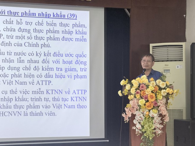 Cập nhật quy định mới, chia sẻ giải pháp rút ngắn thời gian làm thủ tục nhập khẩu thực phẩm- Ảnh 4.