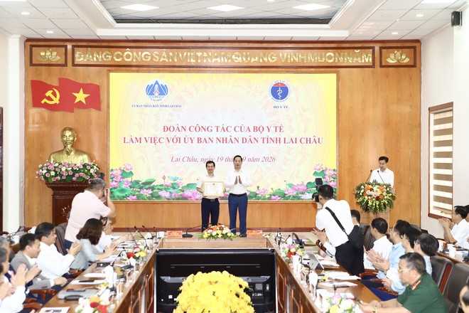 Bộ Y tế làm việc với tỉnh Lai Châu về công tác y tế- Ảnh 6.