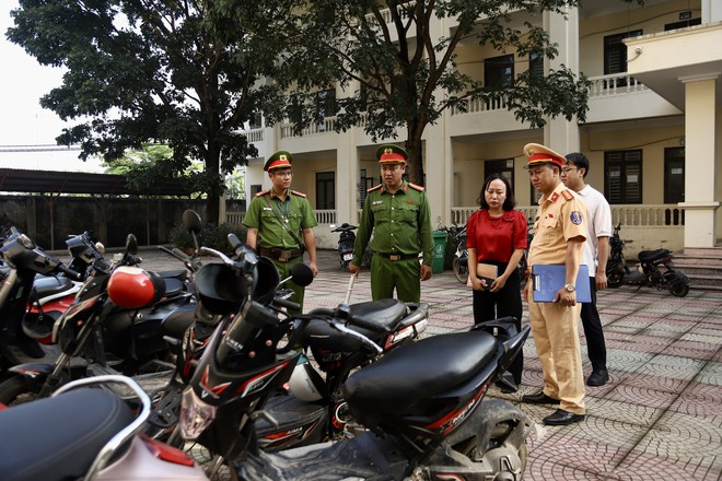 Học sinh vi phạm giao thông, phương tiện được đưa thẳng vào trường xử lý - Ảnh 6.