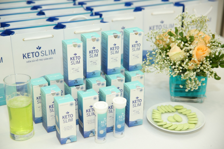 Viên sủi giảm béo Keto Slim.