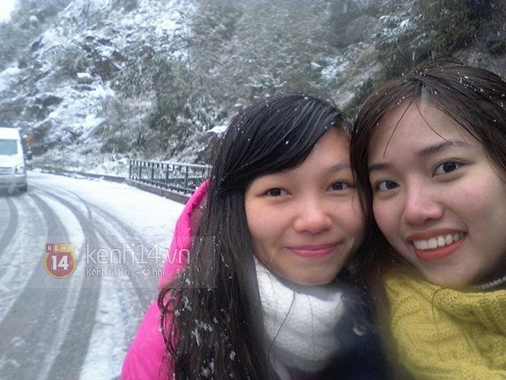 Chùm ảnh hot: Tuyết rơi dày, phủ trắng Sa Pa 13