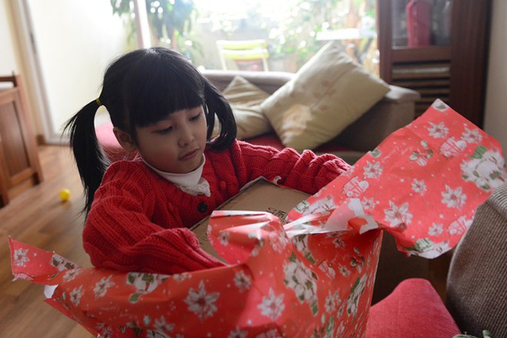 Ông già Noel Hà Nội cưỡi môtô khủng đi trao quà 14