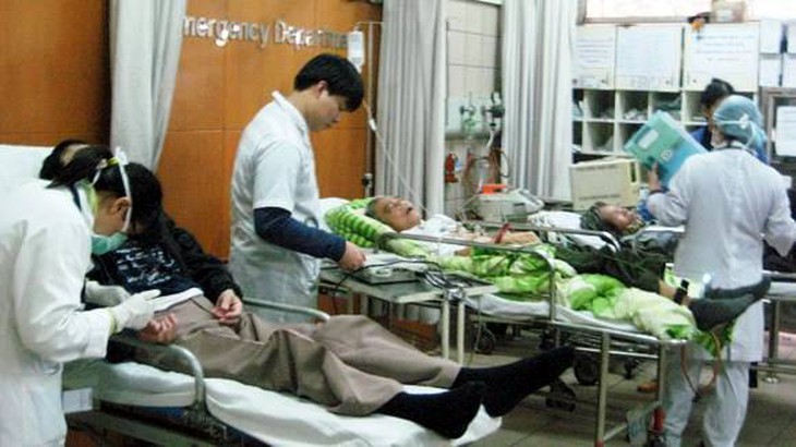  	Các bác sĩ Bệnh viện Bạch Mai đã sẵn sàng làm nhiệm vụ trong ngày Tết