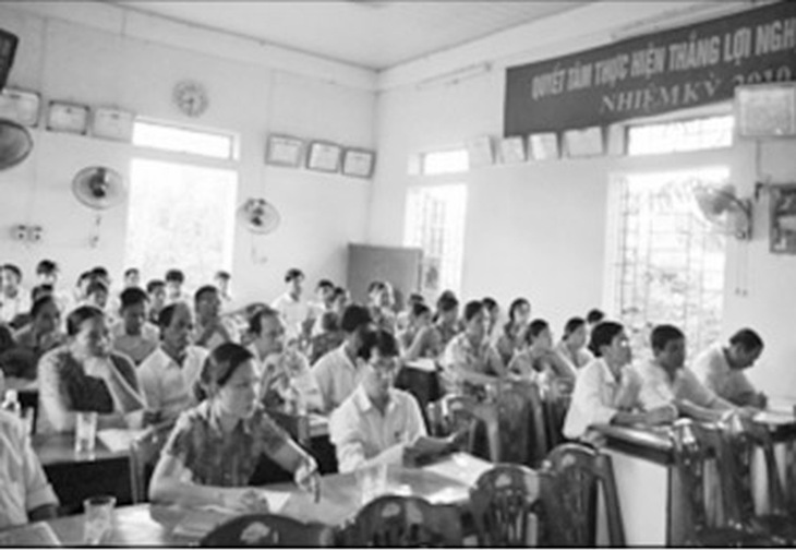
	Tập huấn kỹ thuật PHCN và cách ghi chép sổ sách, báo cáo cho CTV.