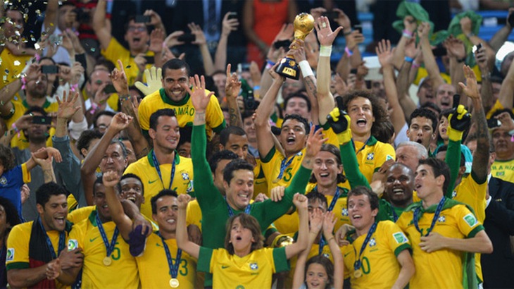 Đội tuyển Brazil luôn hướng đến những chiếc cup của các giải bóng đá thế giới