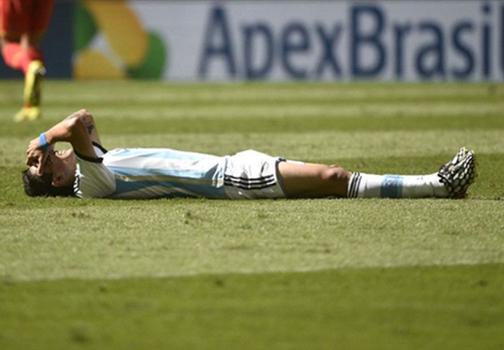 Di Maria có
thể mất trọn World Cup