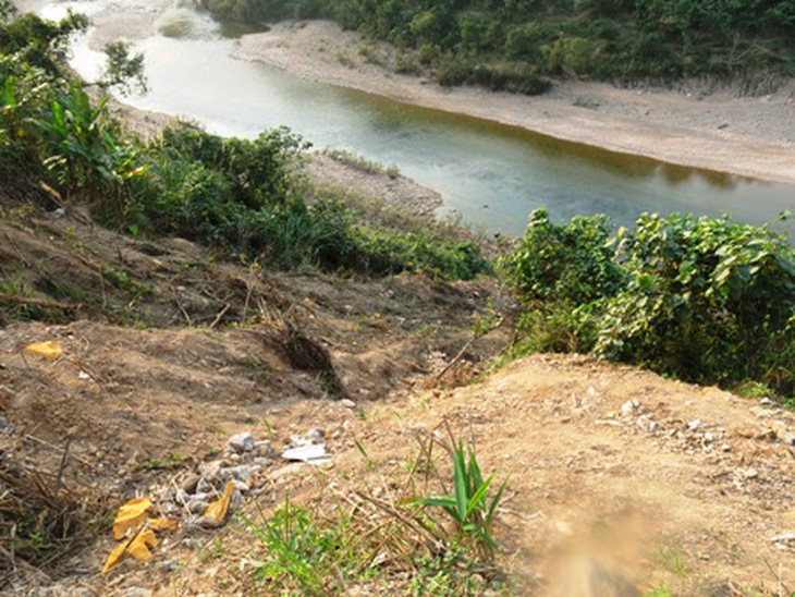 Hiện trường vụ tai nạn 