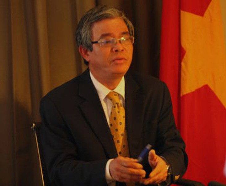 Thứ trưởng Ngoại giao Phạm Quang Vinh.
