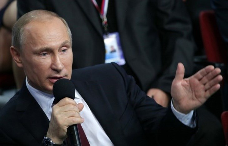 Ông Putin muốn Nga "thận trọng" đáp trả lệnh trừng phạt của Phương Tây. (Ảnh: Itar Tass)