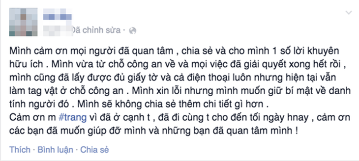 Khoản 1 Điều 141 BLHS quy định:  Người nào cố tình không trả lại cho chủ sở hữu, người quản lý hợp pháp hoặc không giao nộp cho cơ quan có trách nhiệm tài sản có giá trị từ năm triệu đồng đến dưới hai trăm triệu đồng, cổ vật hoặc vật có giá trị lịch sử, văn hoá bị giao nhầm hoặc do mình tìm được, bắt được, sau khi chủ sở hữu, người quản lý hợp pháp hoặc cơ quan có trách nhiệm yêu cầu được nhận lại tài sản đó theo quy định của pháp luật, thì bị phạt cải tạo không giam giữ đến ba năm hoặc phạt tù từ ba tháng đến hai năm.
