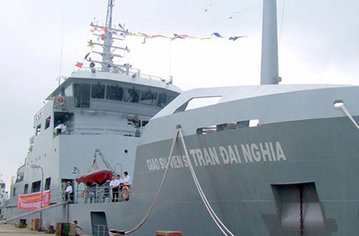 Tàu HQ888 mang tên Giáo sư Trần Đại Nghĩa.