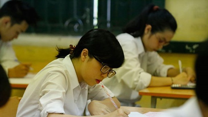 Thí sinh dự kỳ thi tốt nghiệp THPT 2014