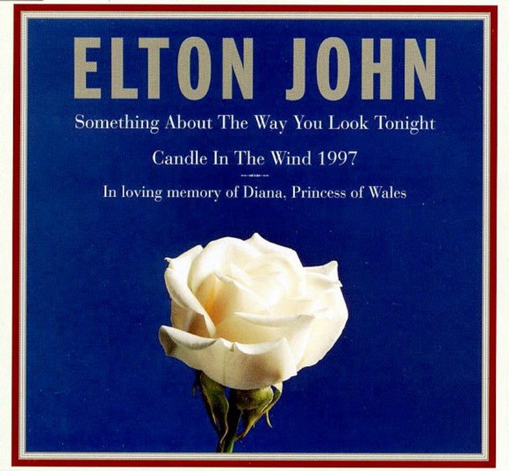 Ca khúc Candles in the Wind (Ngọn nến trong gió) 1997 của Elton John để tưởng niệm sự ra đi của công nương Diana đã đứng đầu top 40 ca khúc bán chạy nhất mọi thời đại ở Anh