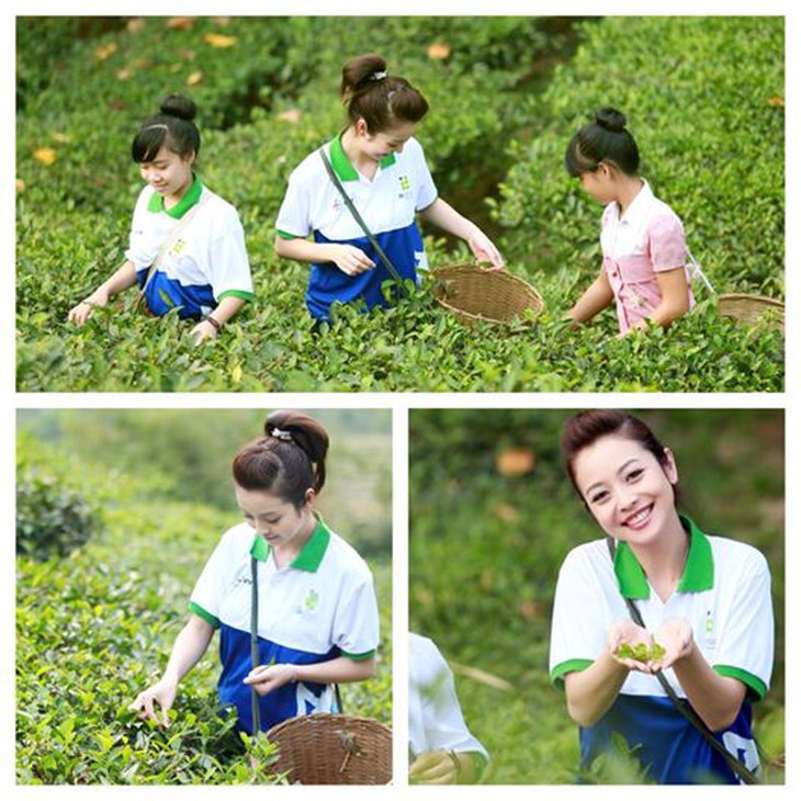 Bà mẹ hai con ngày càng đằm thắm.