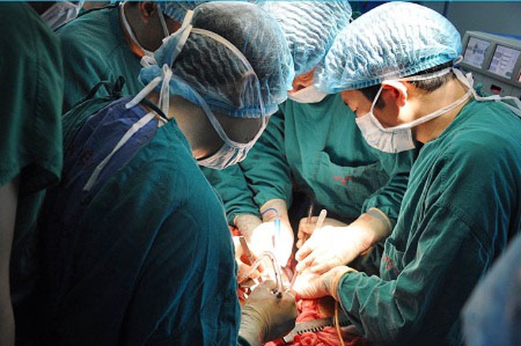 Ca ghép tụy - thận do các thầy thuốc BV 103 thực hiện. (Ảnh do bệnh viện cung cấp)