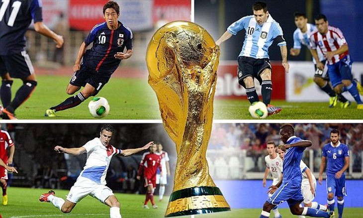 World Cup 2014 được cả thế giới trông đợi.