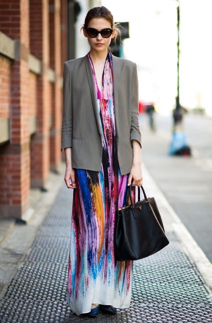 Sao phát sốt với mốt blazer oversized 12