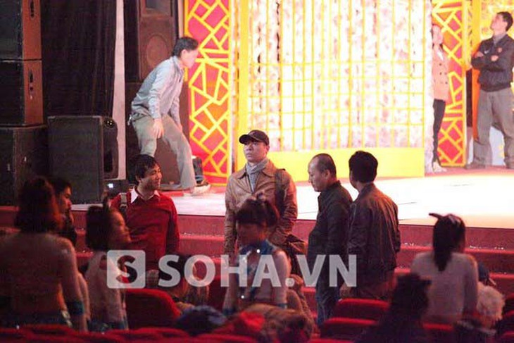 Hình ảnh độc quyền trước buổi ghi hình Táo Quân 2014