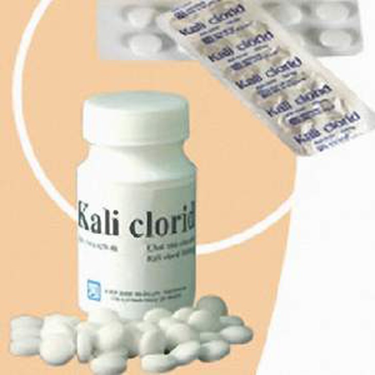 Bổ sung kali khi cần thiết