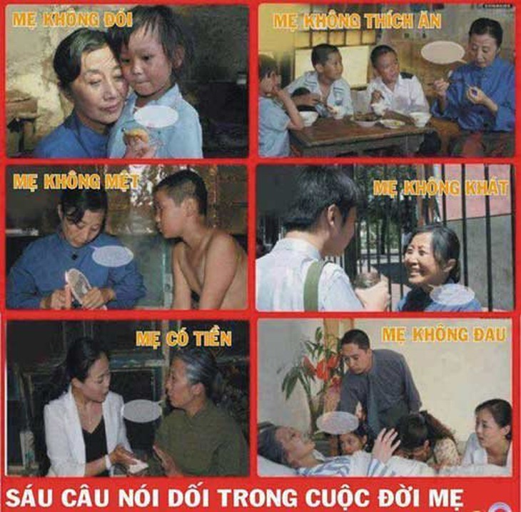 Vu Lan xem những bức ảnh xúc động về mẹ