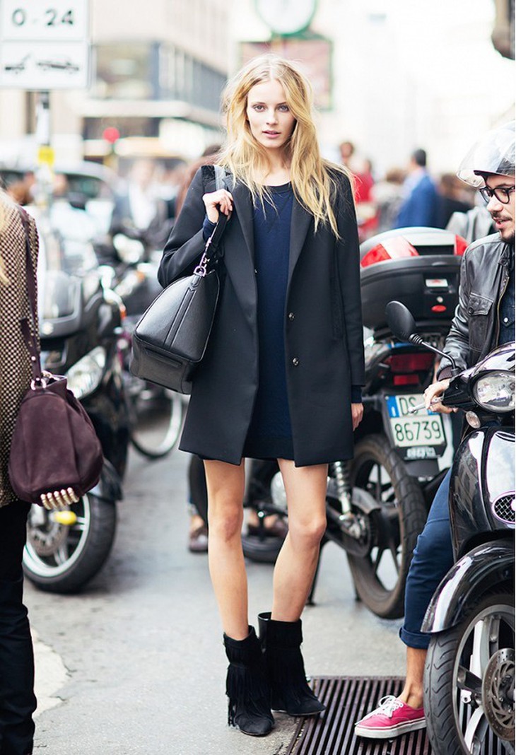 Sao phát sốt với mốt blazer oversized 15