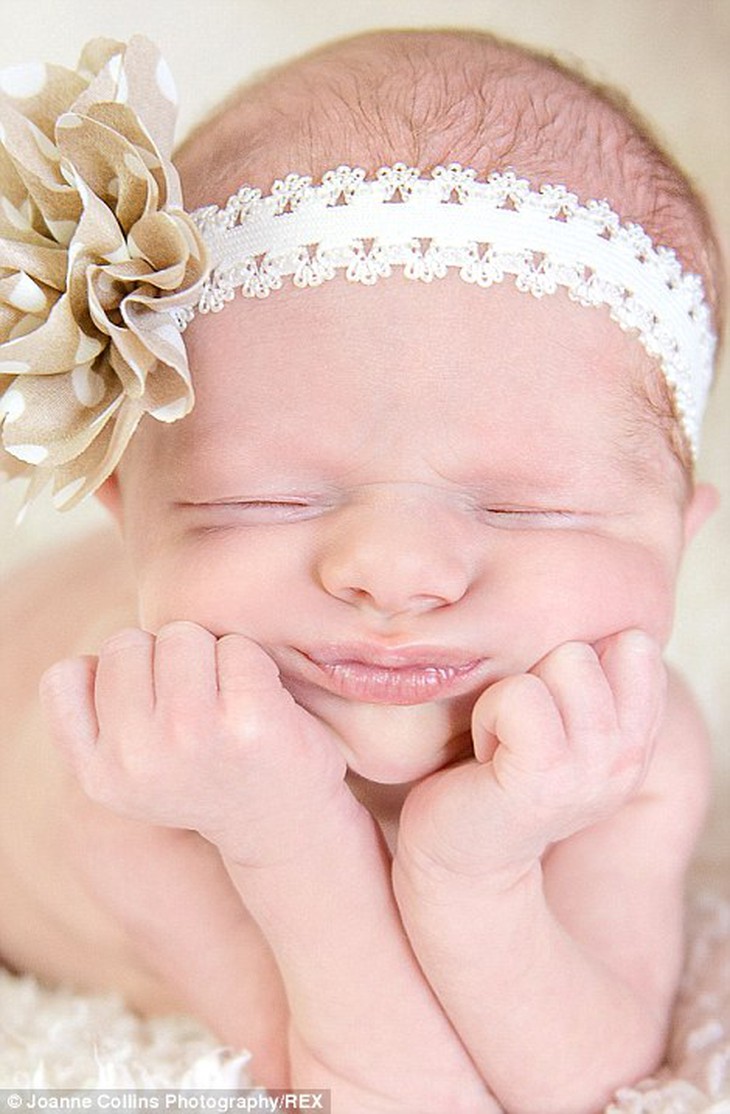 Tan chảy với bộ ảnh ngọt ngào khi bé sơ sinh ngủ 16