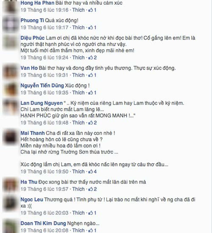 Rơi lệ: Thơ NS Thuận Yến gửi Thanh Lam - 2