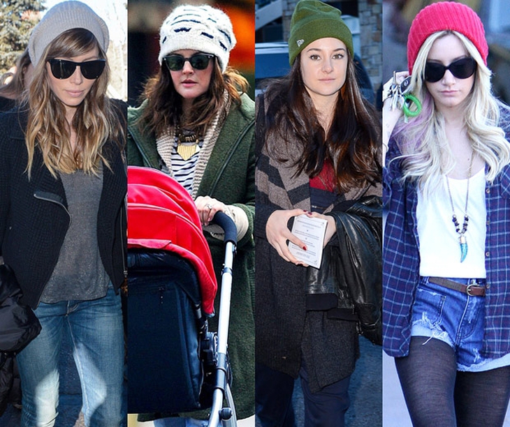 Không thể phụ nhận những chiếc beanie colorful khiến các sao Hollywood nổi bật và phong cách hơn hẳn