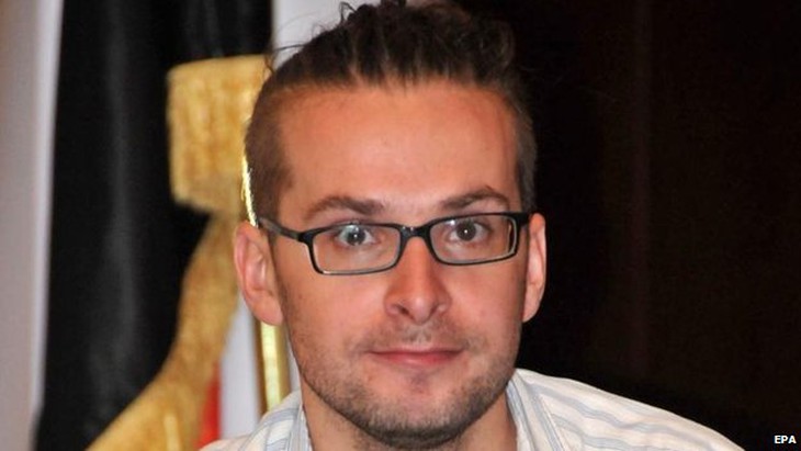 Nhà báo Mỹ Luke Somers.