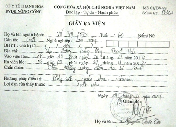 Phó chủ tịch xã, đánh dân, giữa chợ, tố cáo, sai phạm, trường tiểu học, Thanh Hóa