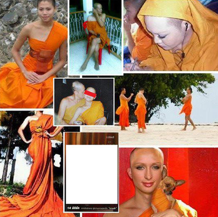 Lộ ảnh thác loạn nghi của nhà sư Thái Lan 2