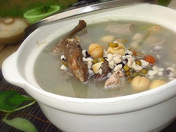 Chim cu hầm kỷ tử hoàng tinh