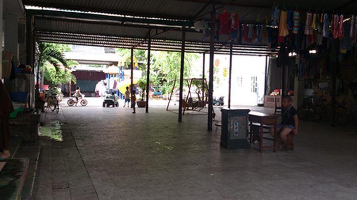 Quang cảnh chùa Bồ Đề sau những ngày sự việc bị phanh phui.