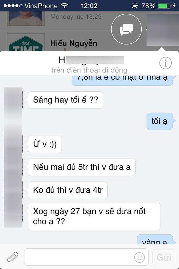 Bằng chứng trong đoạn chia sẻ của cô nàng M.C