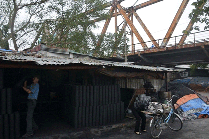 Chùm ảnh: Cầu Long Biên trước nguy cơ biến mất